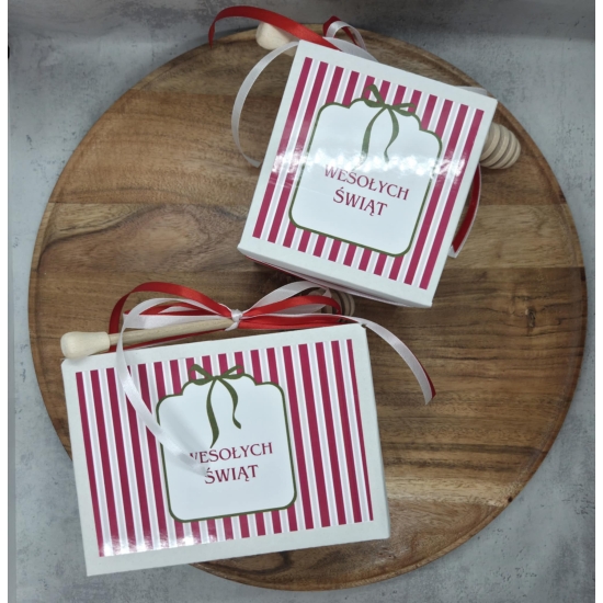 Zestaw z trzema produktami pszczelimi